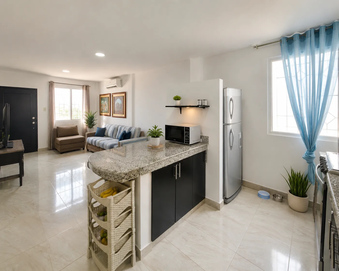 Casa amoblada en venta en General Villamil Playas, Urb Refugio del mar, 3 dormitorios, 3 baños, 76 m², con piscina
