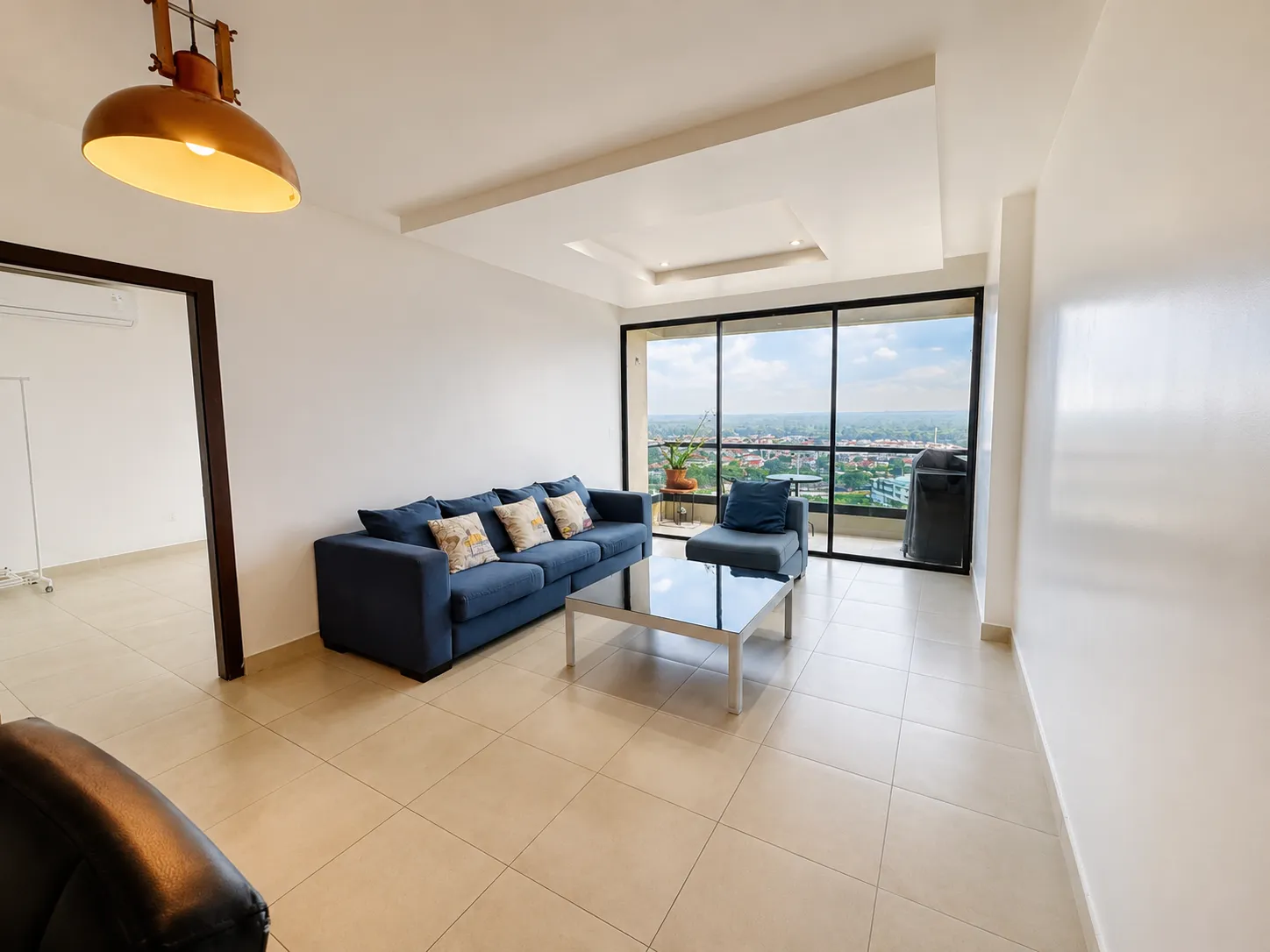 Departamento en alquiler en Guayaquil, Bosques de la Costa, 2 dormitorios, 2 baños, 70 m², vista panorámica