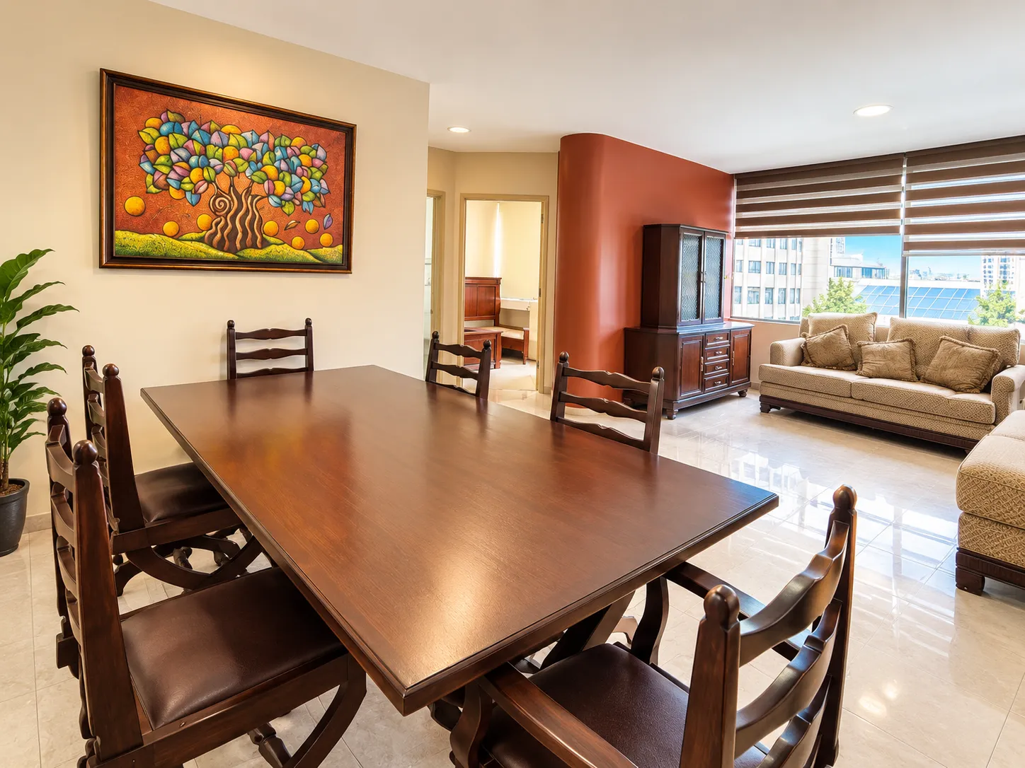 Departamento en alquiler en Guayaquil, Kennedy Norte, 2 dormitorios, 2 baños, 130 m², vista panorámica