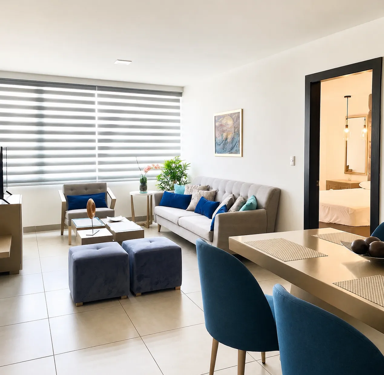 Departamento en venta en Guayaquil,(frente a Mall del Sol), 2 dormitorios, 2 baños, 86 m², vista panorámica