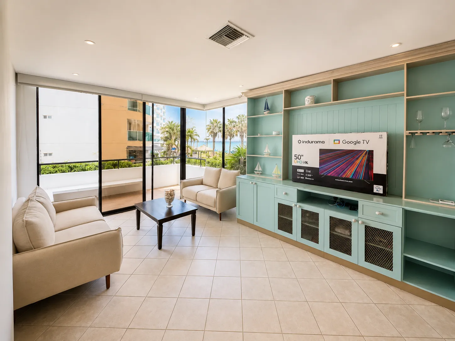 Departamento en venta en Salinas, Puerto Lucía, 2 dormitorios, 2 baños, 110 m², vista al mar