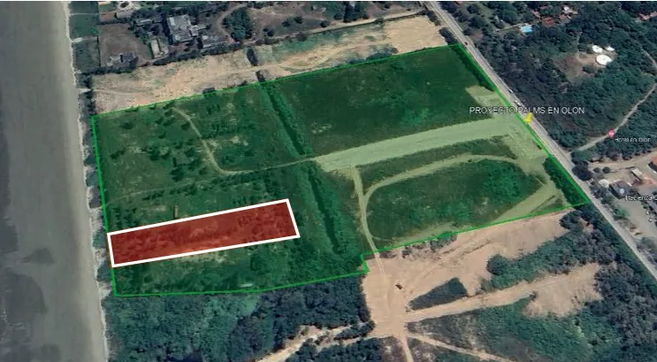 Terreno en venta en Ruta del Spondylus, Olón, 3420.31 m²