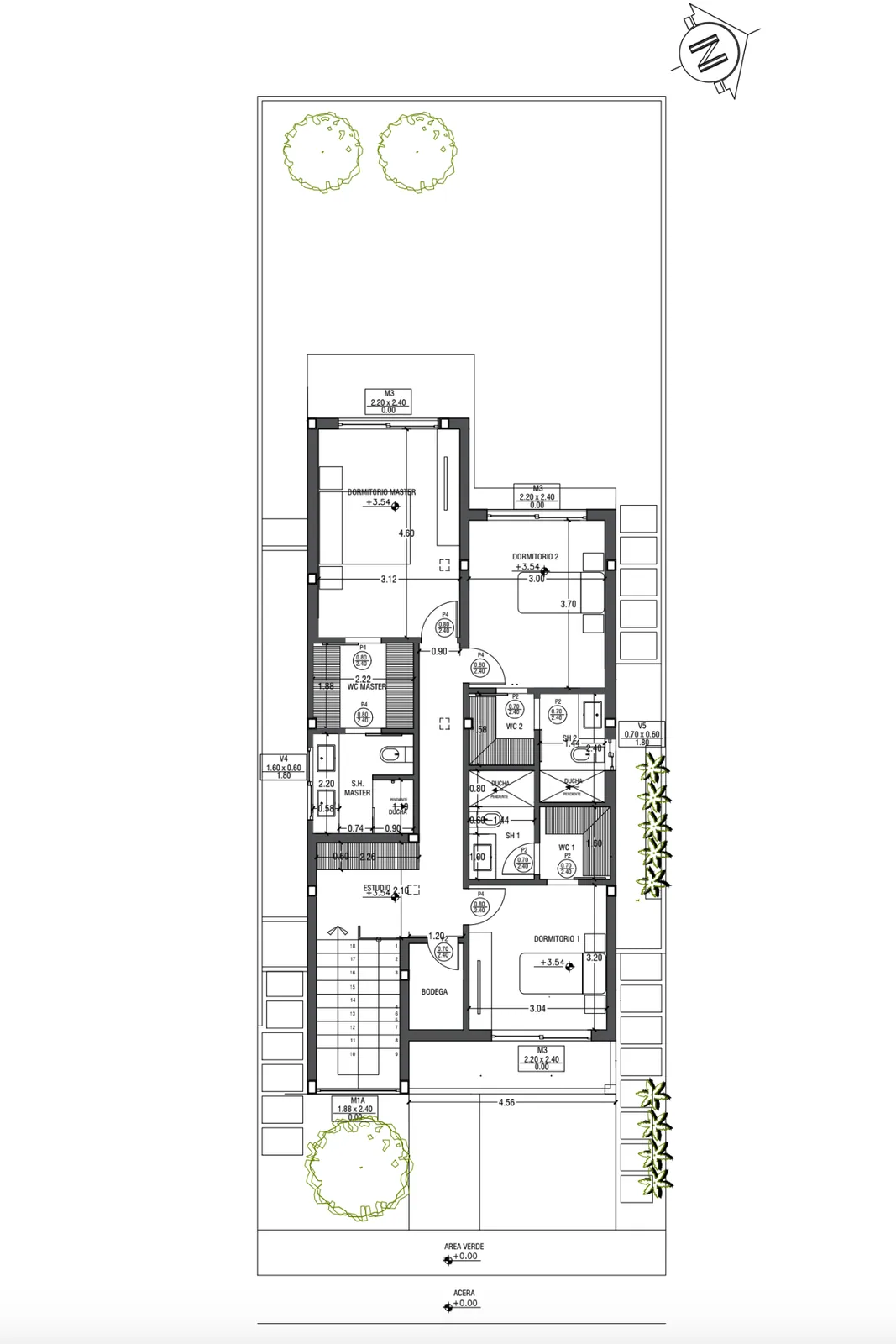 Proyecto de casa de tres dormitorios en venta, Ciudad Celeste, Etapa Estribor – Foto 5