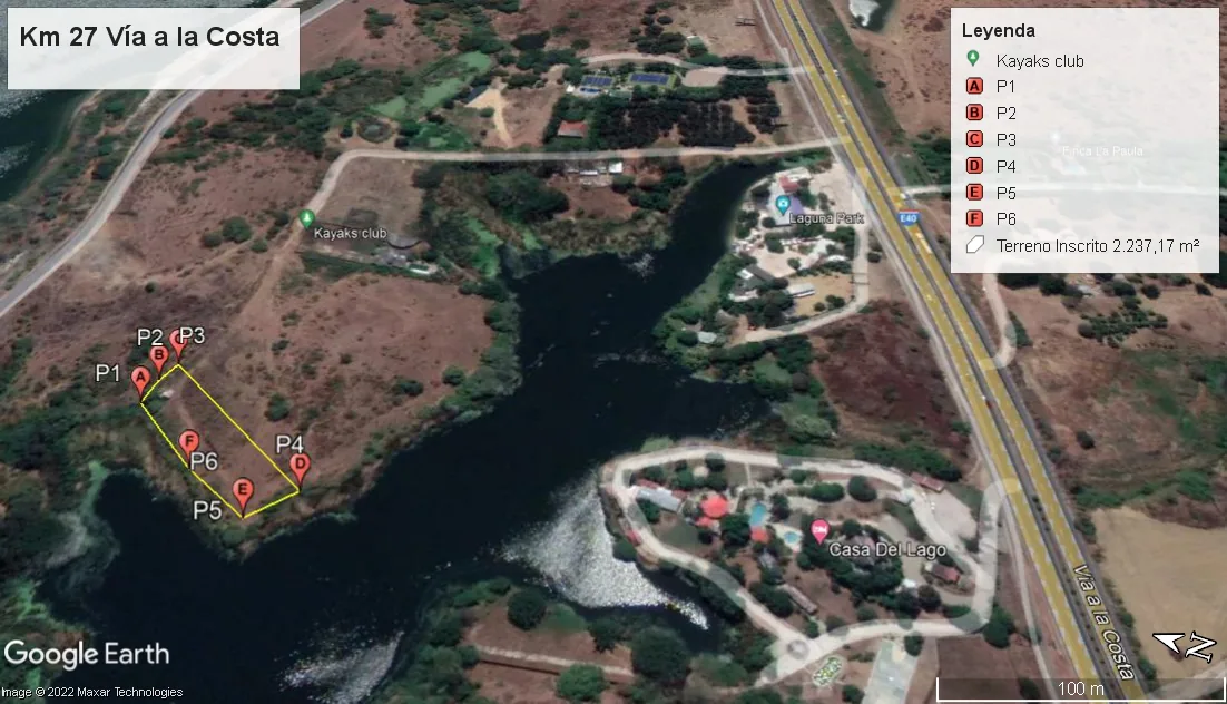 Terreno en venta ubicado en el km 27 Vía a la Costa