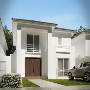 (Proyecto) Casa de 3 habitaciones en venta Modelo A, Portón del Río 
