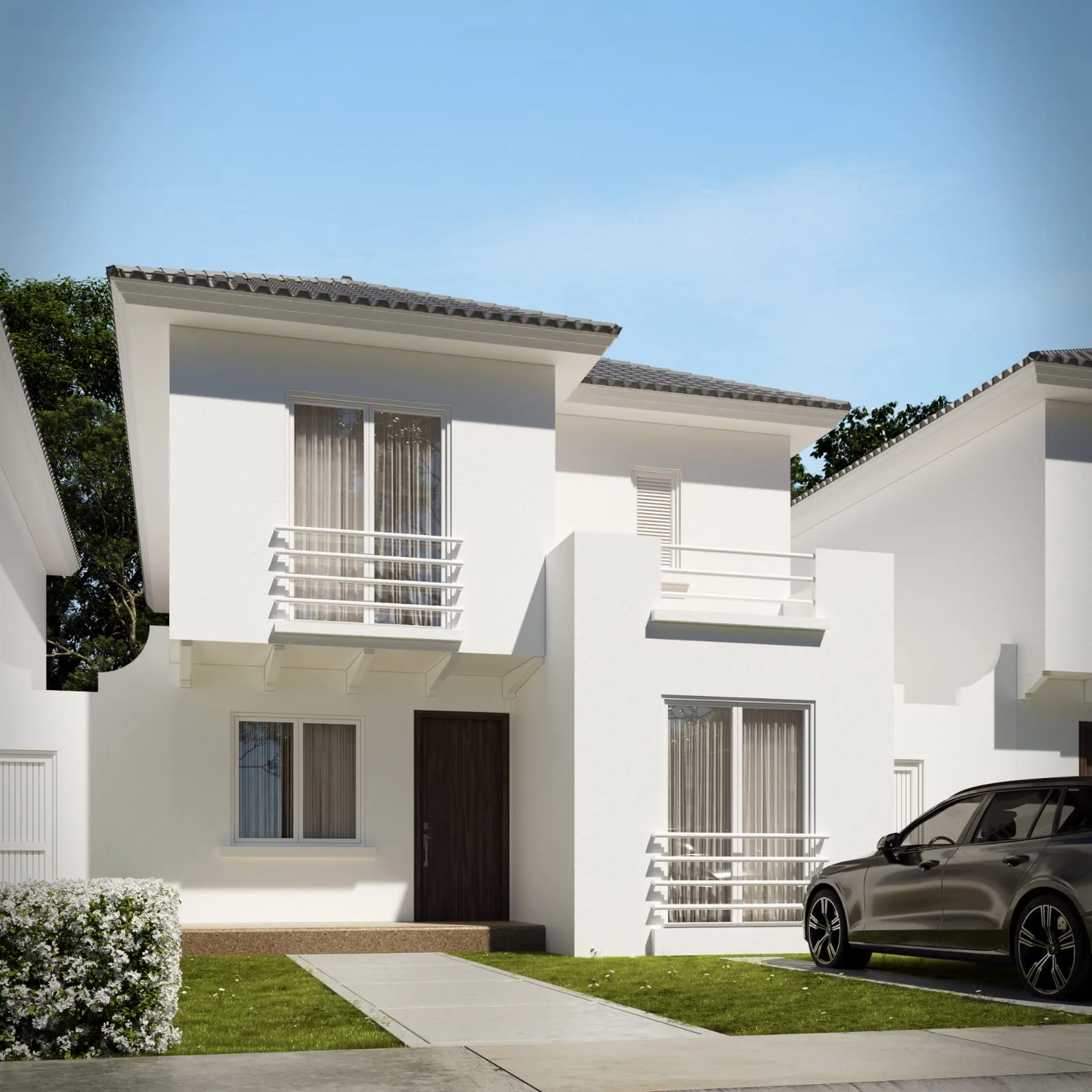 (Proyecto) Casa de 4 habitaciones en venta Modelo B, Portón del Río – Foto 1