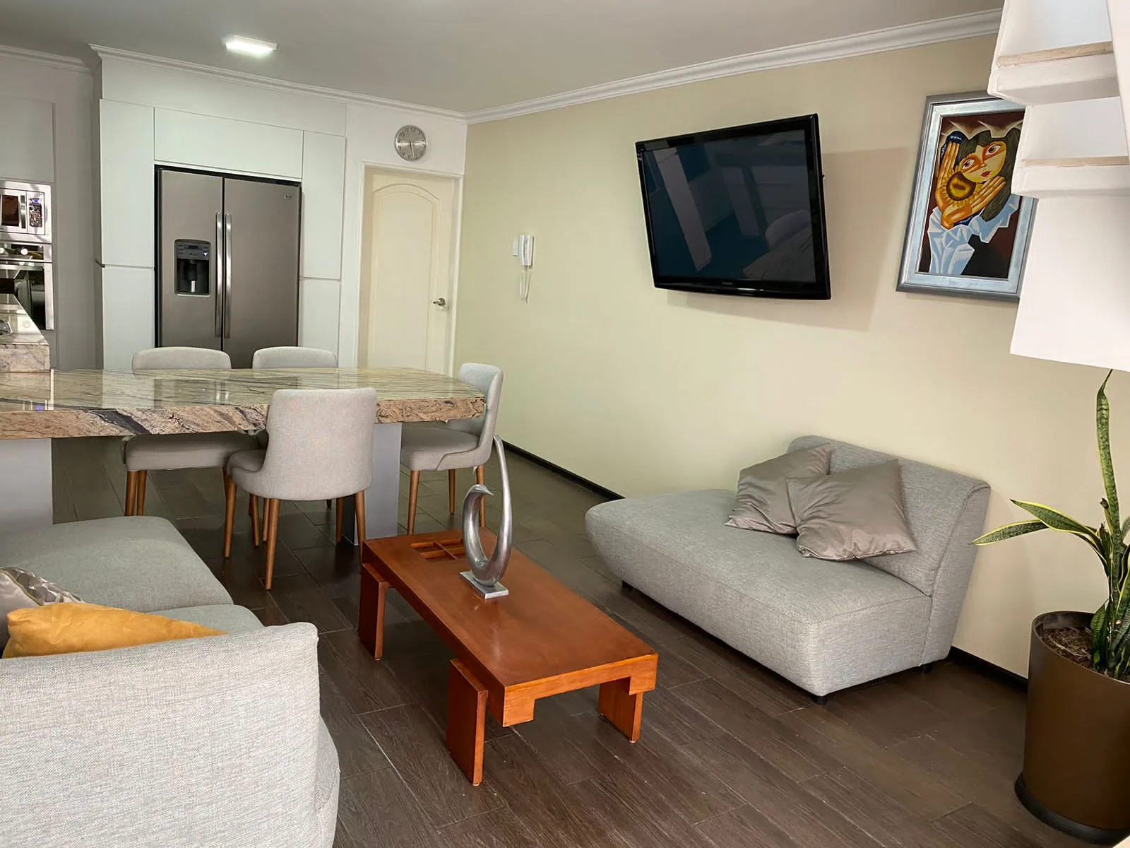 Departamento amoblado en alquiler ubicado en Cdla Ceibos Norte – Foto 1