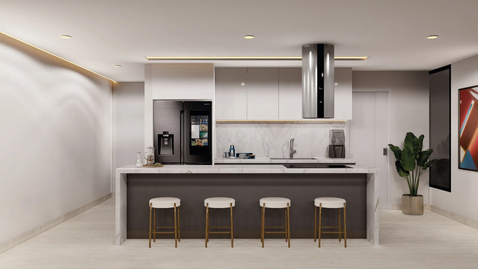 Departamento de 3 dormitorios con 158 m2 en Punta Surf – Foto 1