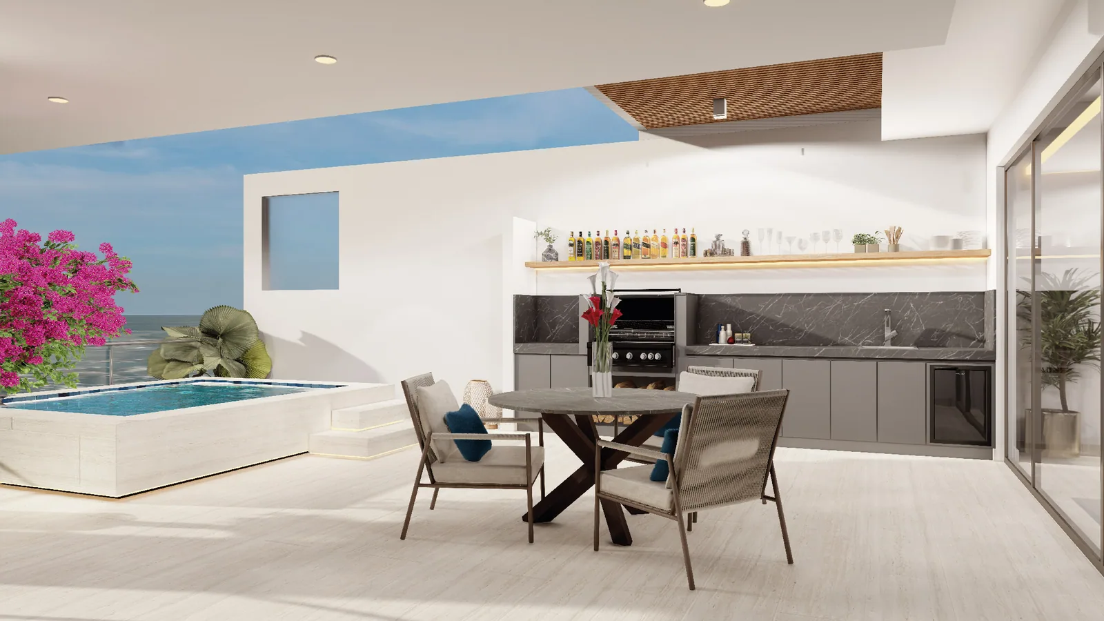 Departamento de 3 dormitorios con 158 m2 en Punta Surf – Foto 5