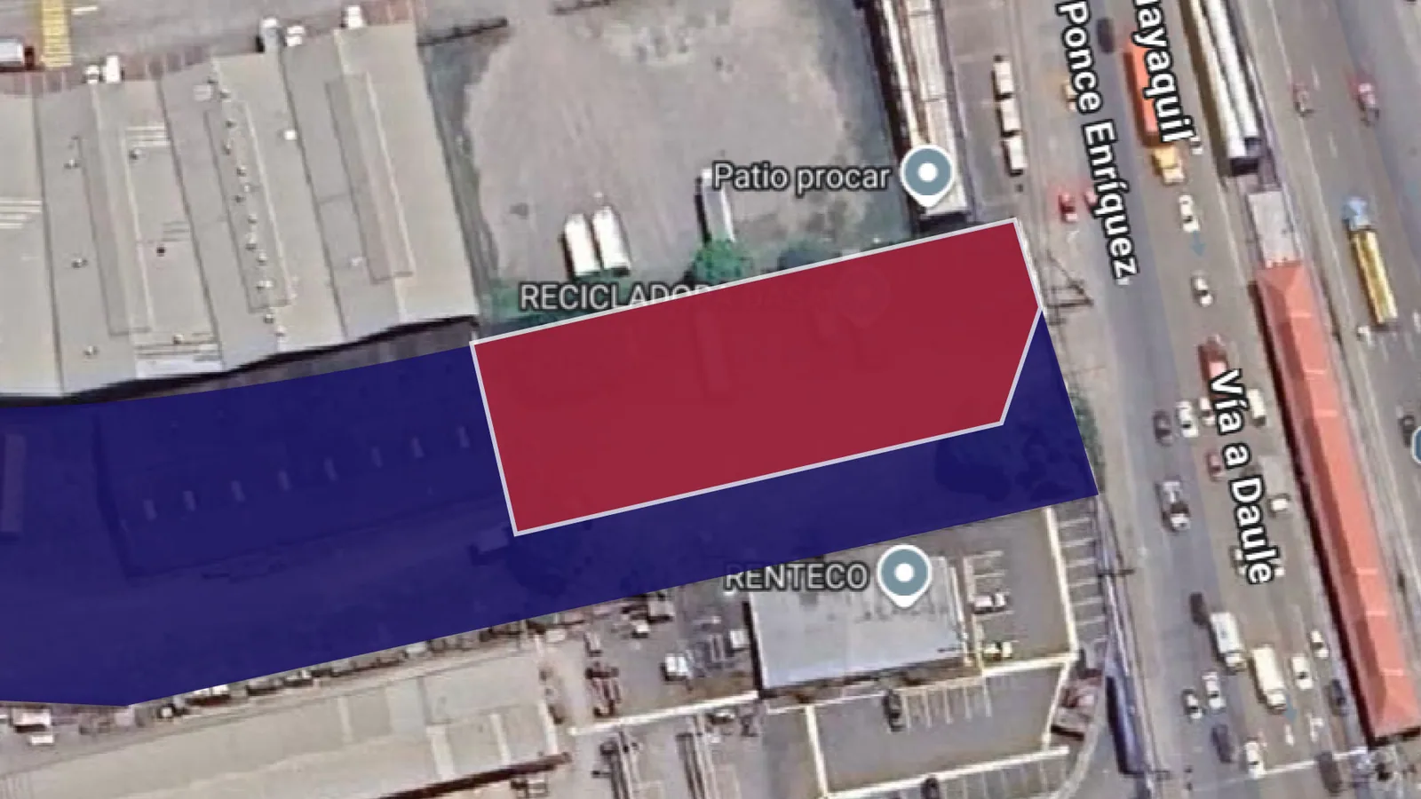 Alquiler de Terreno y Galpón Industrial – Vía a Daule Km 14.5 – Foto 3