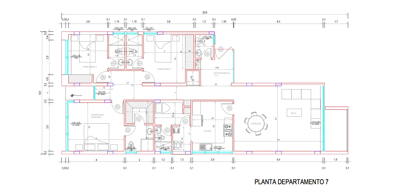 D7 - Departamento en venta en segundo piso Los Ceibos Guayaquil – Foto 4