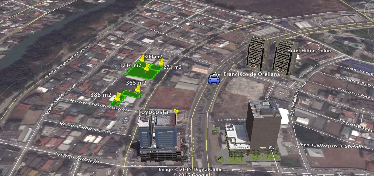 Terreno en alquiler 365 m2 Norte de Guayaquil sector Kennedy Norte – Foto 1