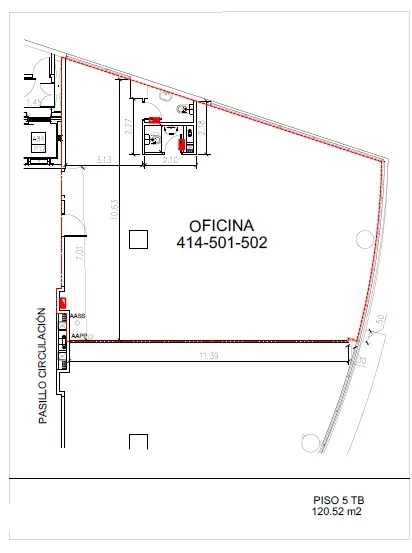Oficina en alquiler de 120 m2 Sector de la gran manzana Guayaquil – Foto 1