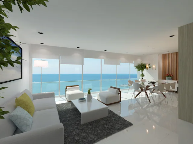 Departamento en venta en Salinas de 3 dormitorios frente a la playa de Chipipe – Foto 1