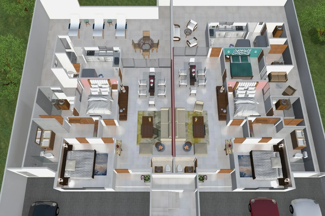 Departamento planta baja en venta sector Ceibos Santa Cecilia Vía a la Costa Guayaquil – Foto 2