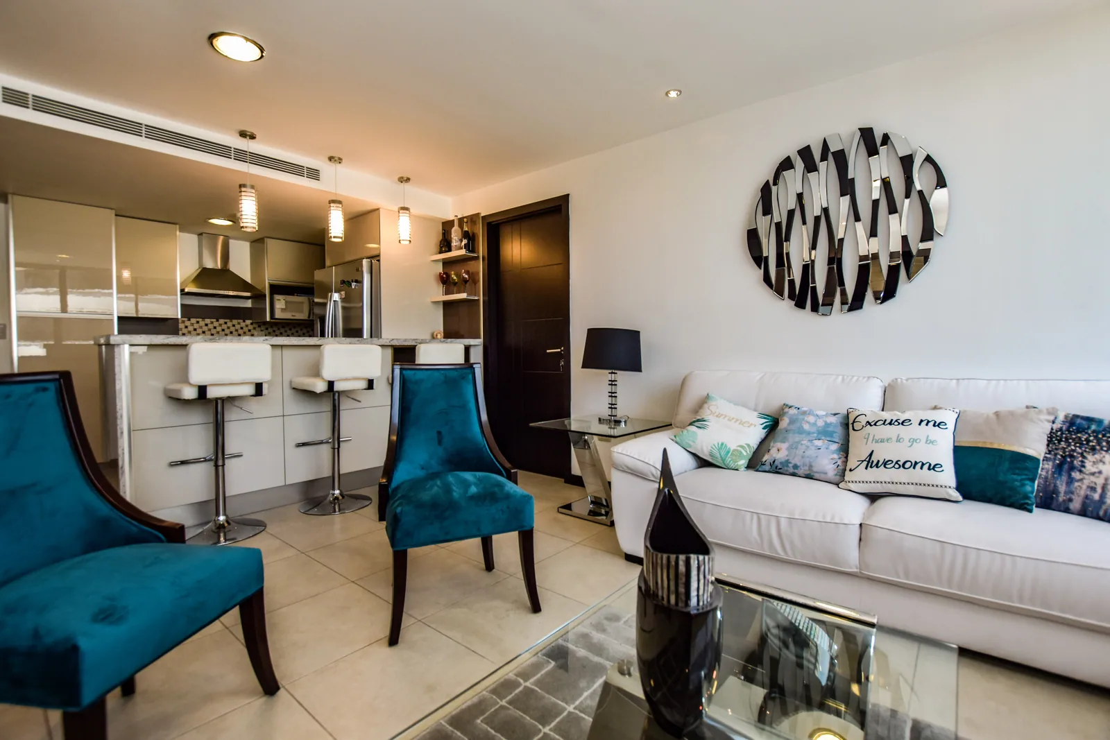 Departamento amoblado en alquiler, Bellini II - Puerto Santa Ana – Foto 1
