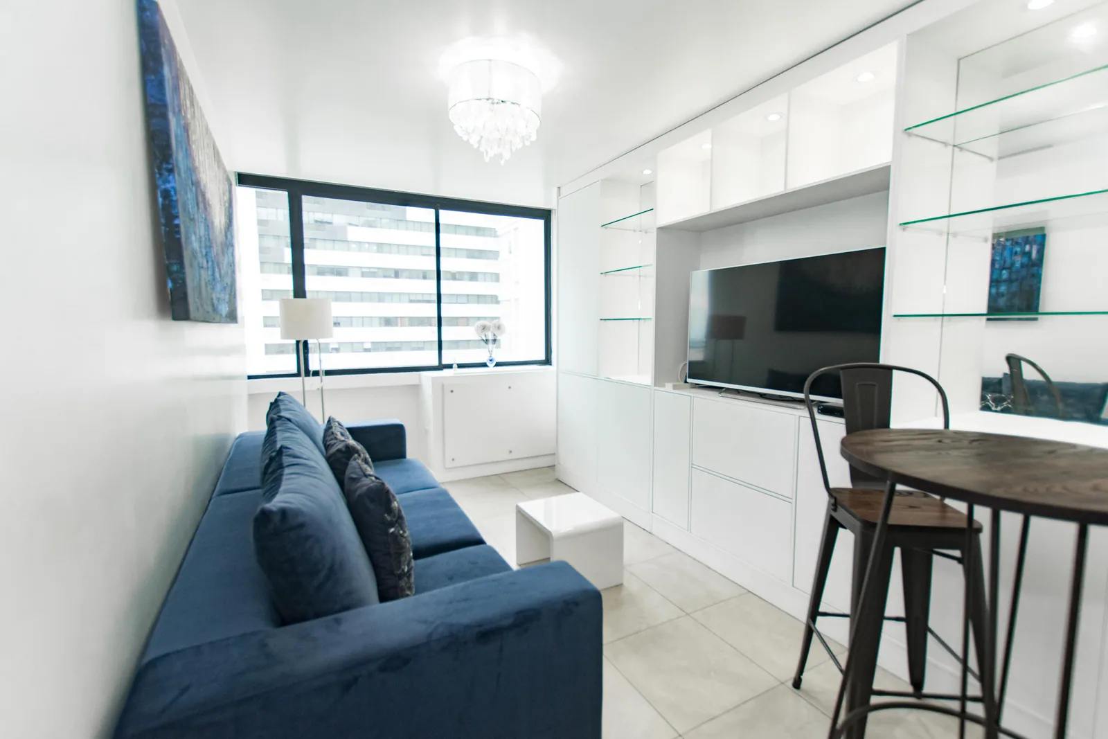 Suite amoblada en alquiler - Ed. Torres Bellini IV, Puerto Santa Ana  – Foto 1