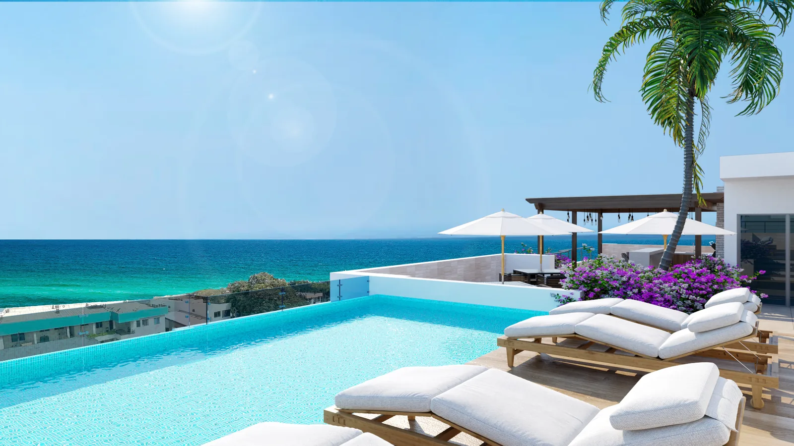 Bayside Departamentos en venta en Mansito Punta Blanca Playa Ecuador