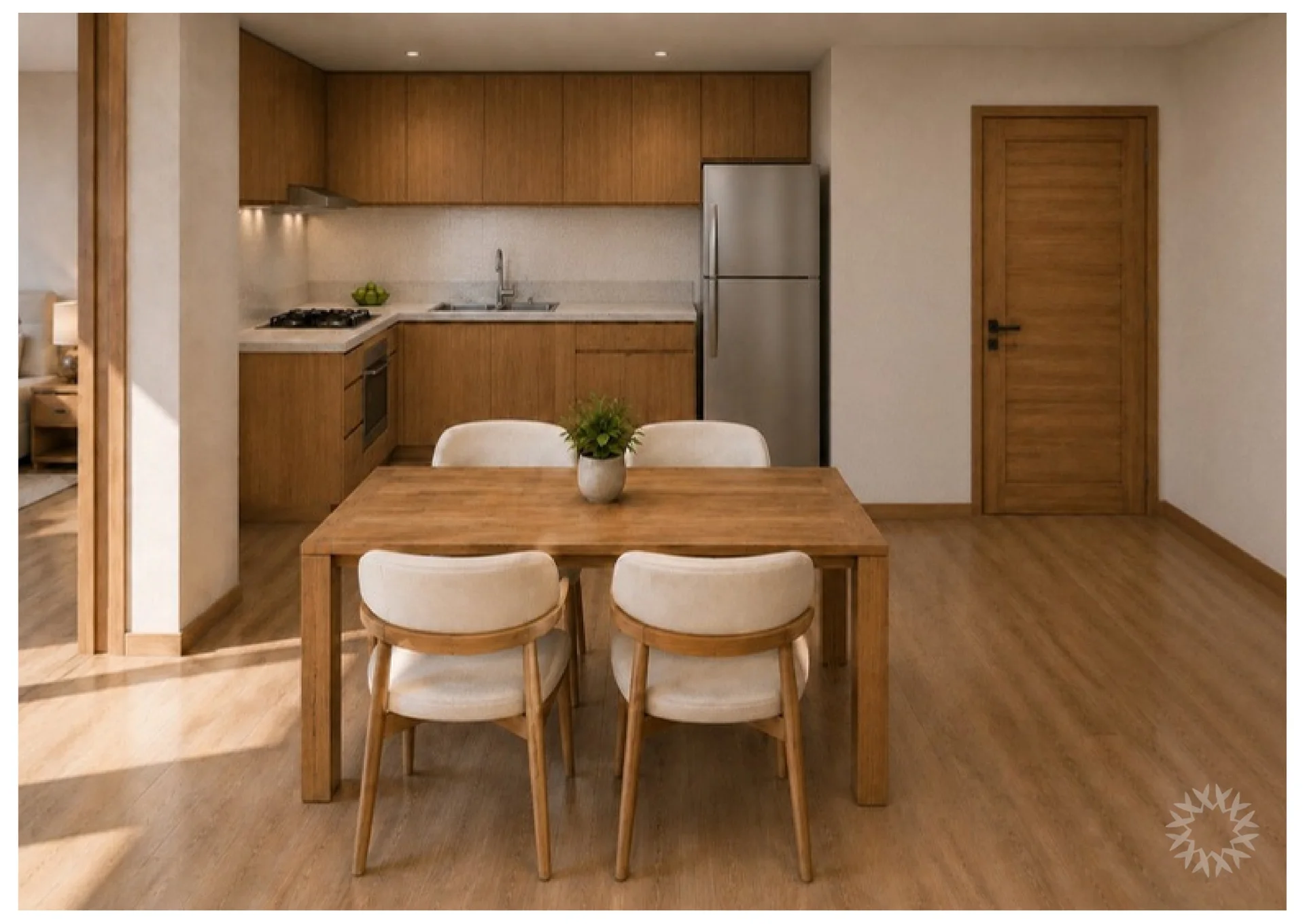 Cocina del departamento